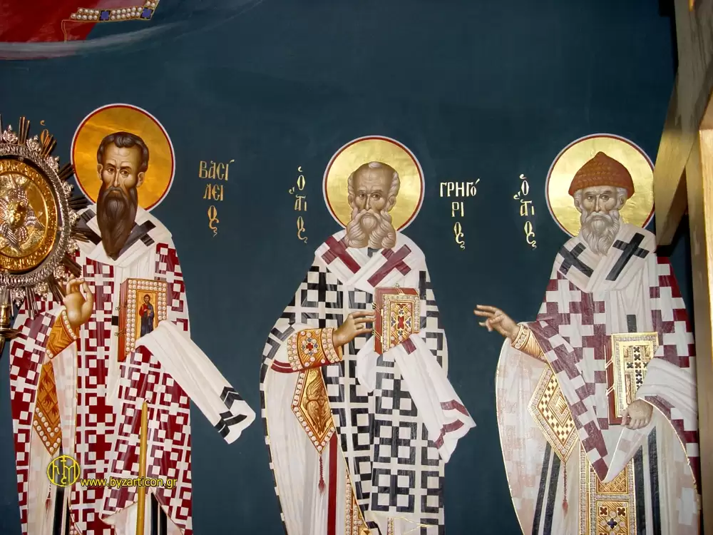 SAINTS VASILEIOS, GREGORY AND SPYRIDON