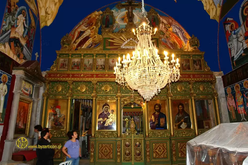 SAINT PORFYRIOS ICONOSTASIS