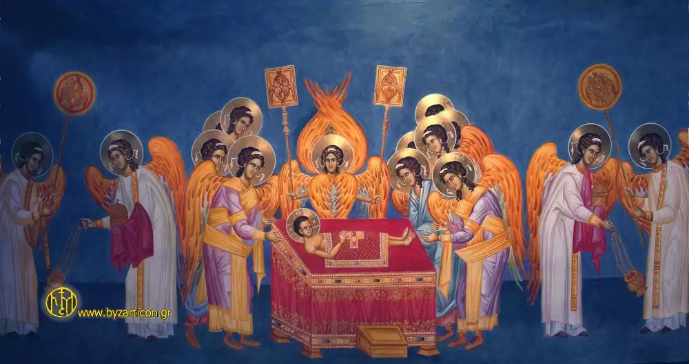ANGELS SERVING IN THE DIVINE LITURGY